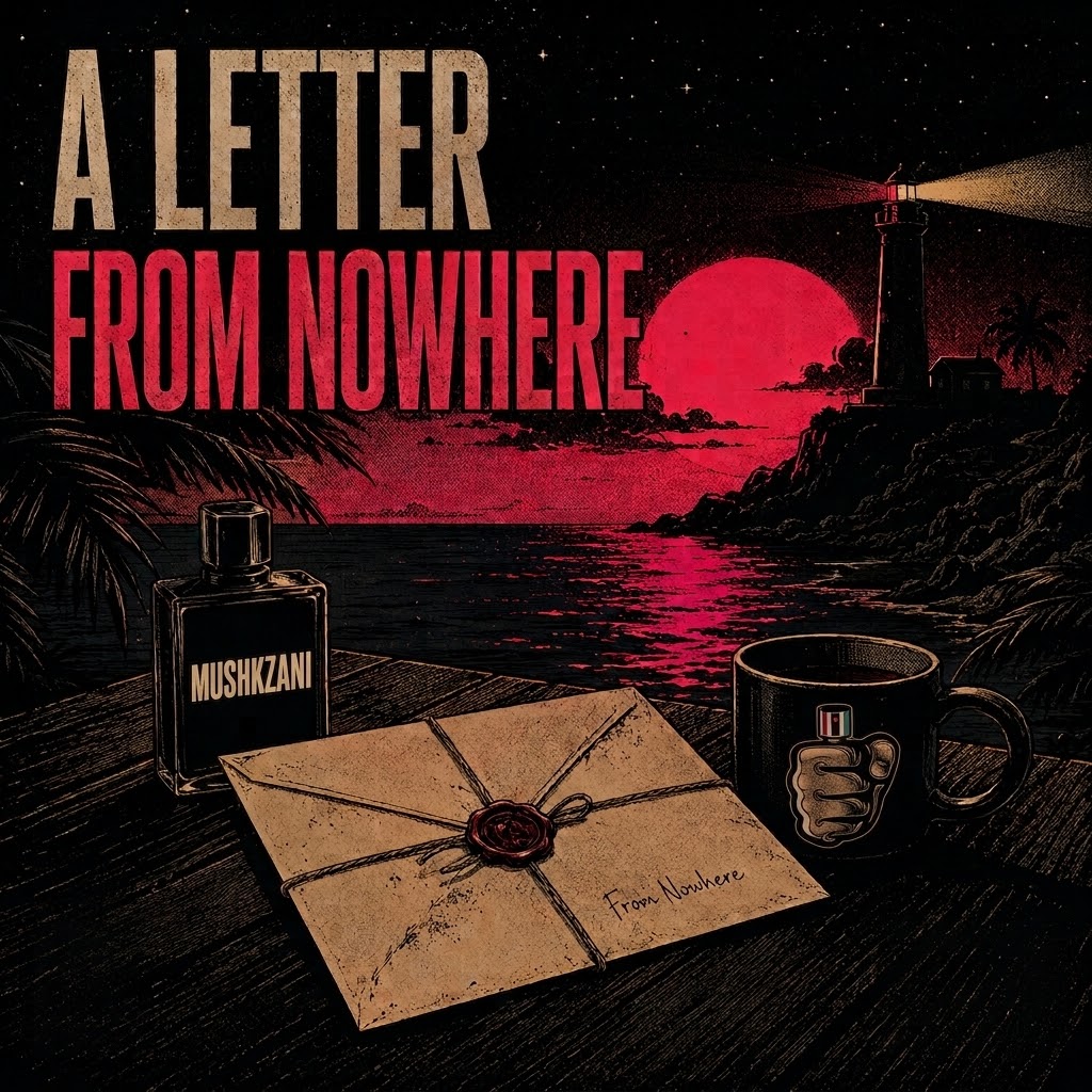 A Letter From Nowhere — MUSHKZANI Journal cover